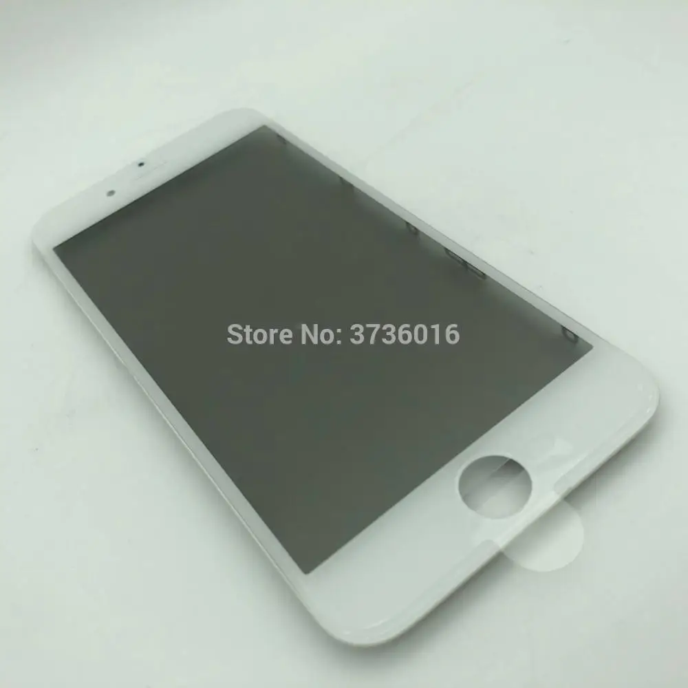 5 шт./пакет для телефона iPhone 6/6 S/6 plus/6 S plus/7/7 plus/8/8 plus повреждены в технике холодного прессования 4 в 1 передний Экран Стекло с рамкой OCA, поляризатор