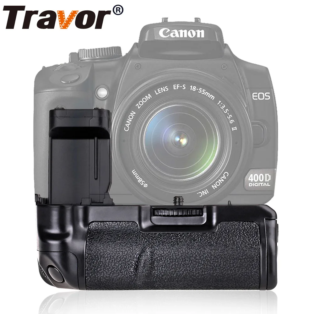 Travor профессиональный вертикальный батарейный блок для Canon 400D 350D Rebel XT Xti DSLR