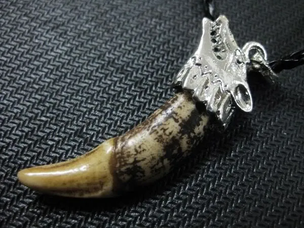 10 шт. мужское колье с волчьими зубьями 30 40 мм|tooth pillow|toothed pulleytooth mug |