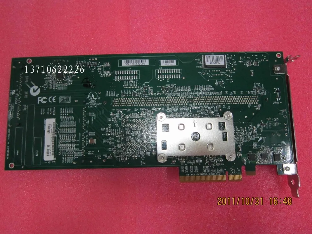 

RaidStorage Avago LSI MegaRAID SAS 8408E LSI00048 8 Port SFF-8484 256MB Cache PCI-E X8 RAID5 Controller Card