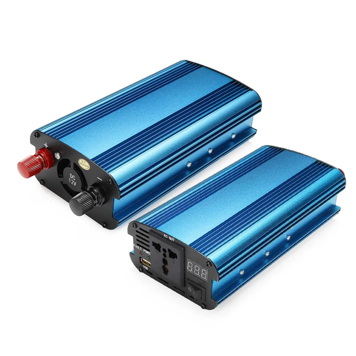 1200W/500W USB Инвертор DC 12V/24V к AC 220V модифицированная Синусоидальная волна портативное