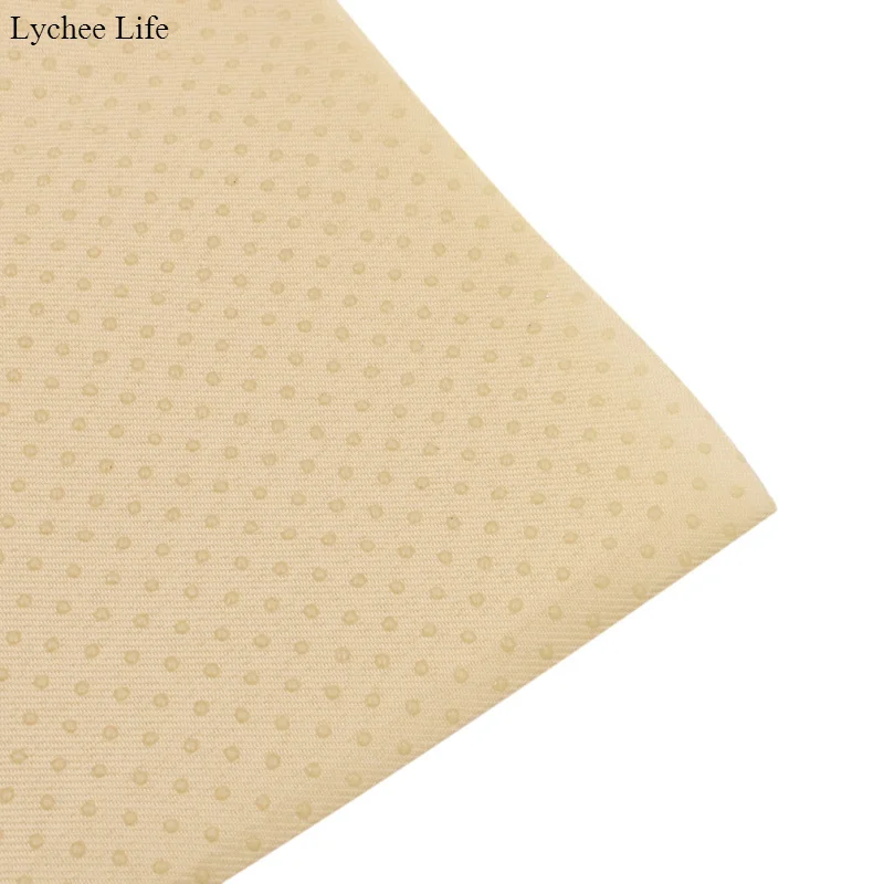 Lychee Life, сделай сам, точечная Нескользящая ткань для украшения одежды, ручная работа, шитье для одежды, нескользящие носки-Тапочки