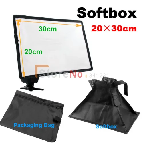20x30 см рассеиватель софтбокса для вспышки и сумка 580 EXII/430 EXII SB900 SB600 YongNuo light|flash softbox