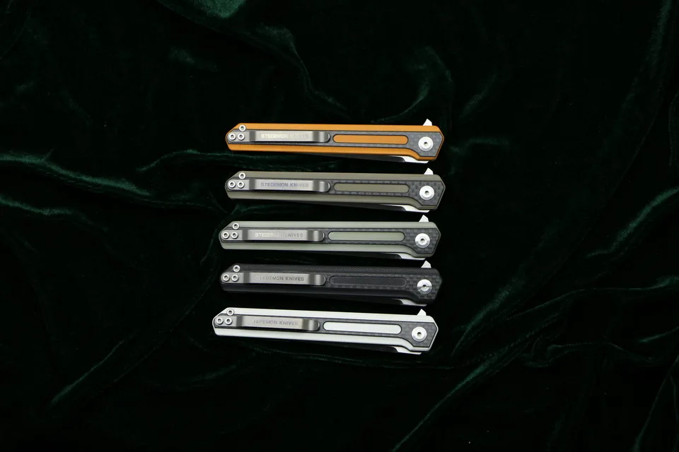 Складной нож LOVOCOO STEDEMON C06 Flipper клинок из стали 440C с ручкой G10 для кемпинга охоты