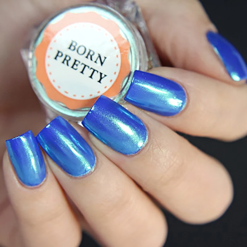 Блестящие перламутровые пудры BORN PRETTY дизайн ногтей блестящий порошок для 2 г