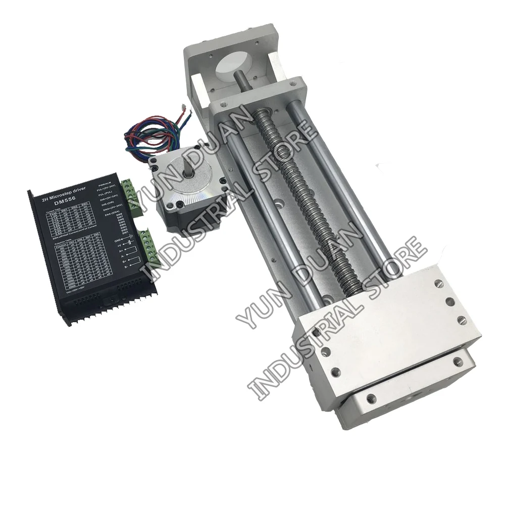 200 мм ход ЧПУ Линейный модуль скользящий стол XYZ Axis Cross Slide Linear Stage SFU1605 шариковый