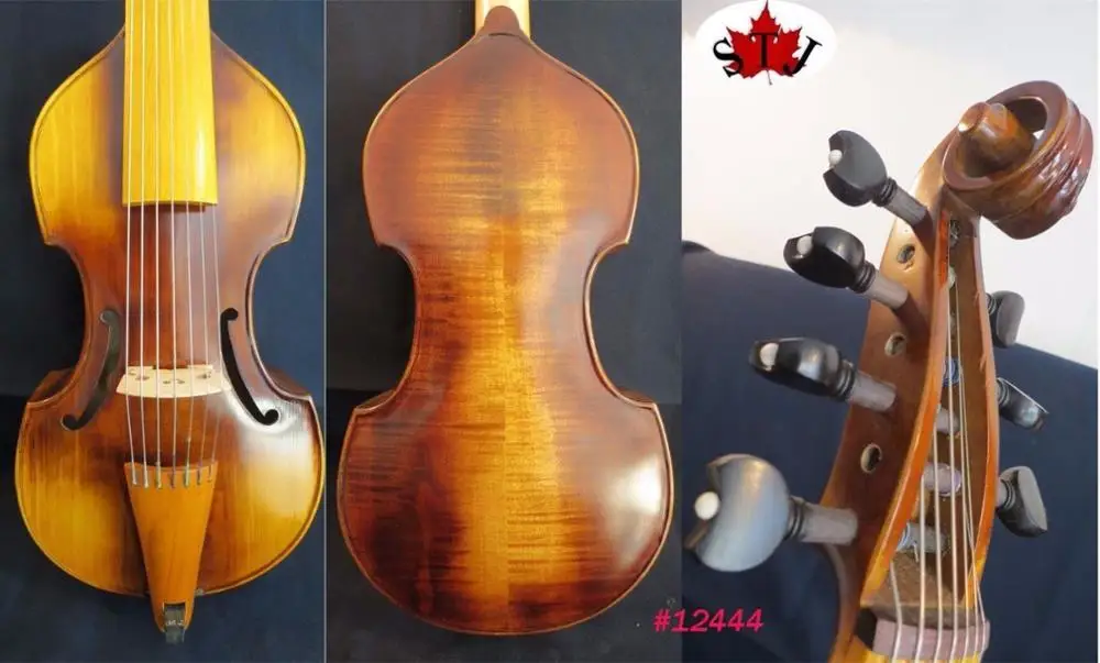 

Baroque style SONG maestro 7 string 14 3/4 "viola da gamba #12444