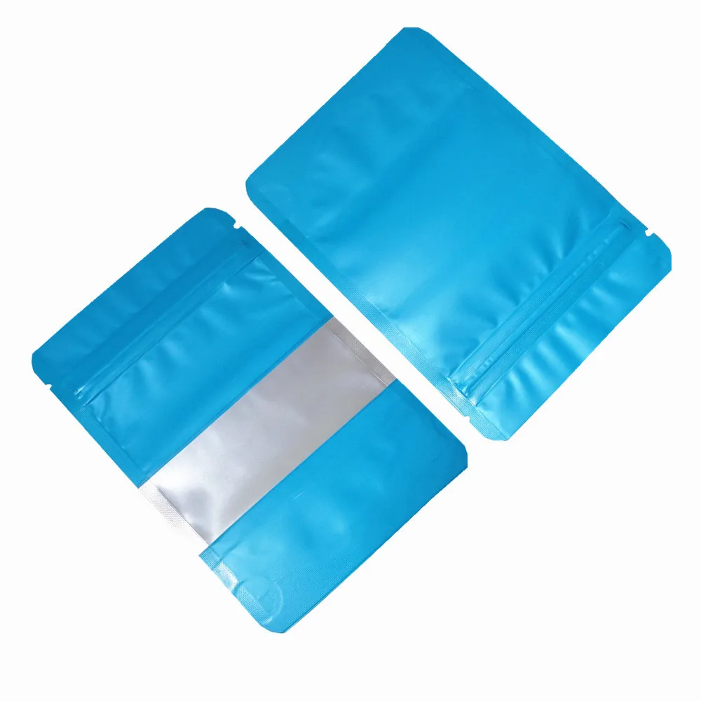 100 шт стоьте вверх Мешки Фольги Ziplock теплоизоляционные влагостойкие сальники мешок для хранения еды пластиковые окна пакеты из майлара Resealable