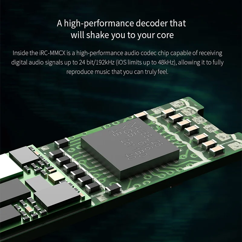 FIIO iRC MMCX кабель для наушников iPhone 7/7 plus/8/X/XS с встроенным микрофоном Съемный F9