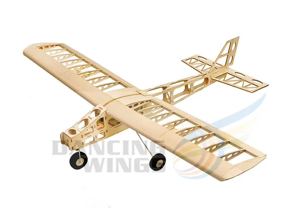Обновление RC BalsaWood самолет лазерная резка по дереву строительство аэромоделлинг размах крыльев 1300 мм облако танцор тренер тренировочный самолет T25