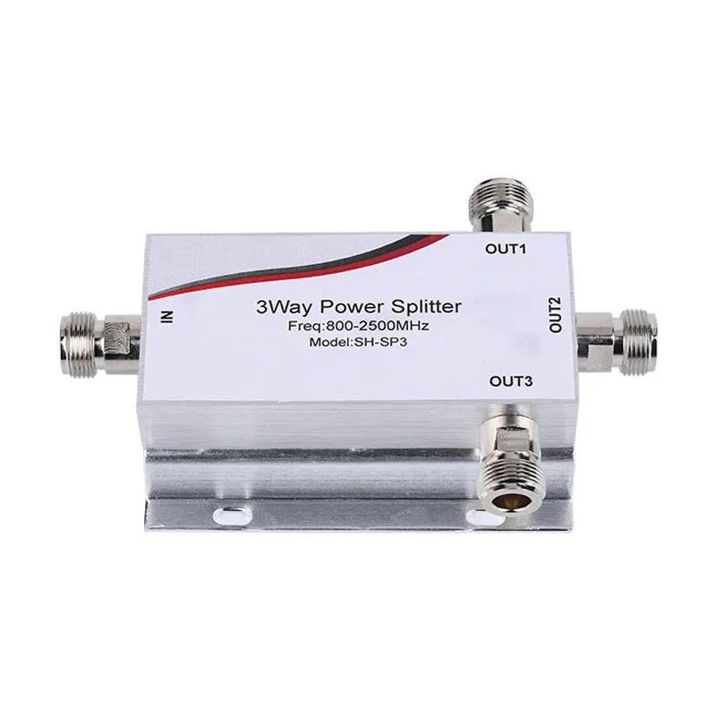 1 шт. Новый 800 ~ 2500 МГц N 3 полосный RF разделитель мощности для GSM и CDMA DCS 3G 4G