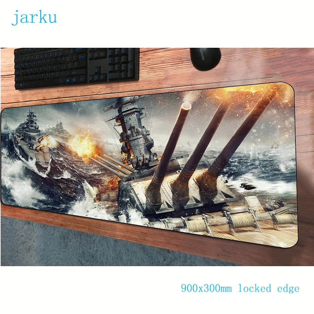 Игровой коврик для мыши world of warship 900x300 мм|Коврики мышей| |