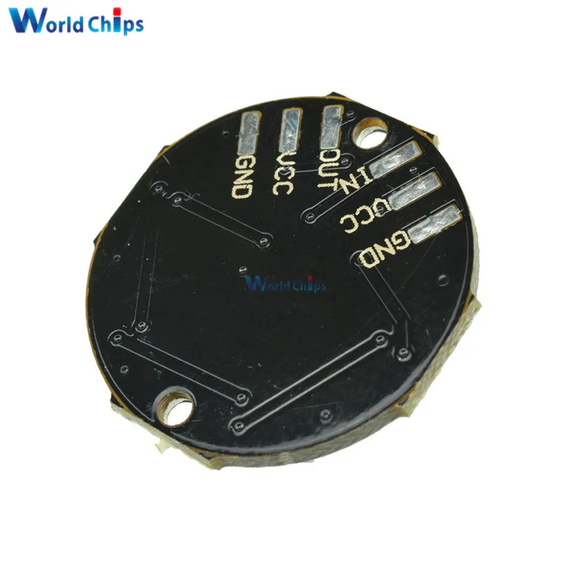 Светодиодная кольцевая лампа WS2812 5050 RGB 7 светодиодов со встроенными драйверами