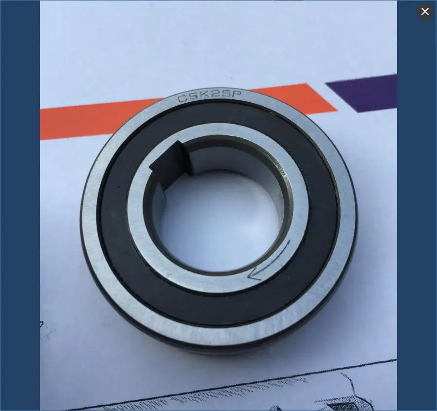 1 шт. CSK25P с внутренним скользящим замком односторонний подшипник задний стоп