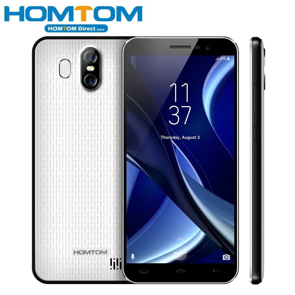 HOMTOM S16 смартфон 3g Android 7 0 MTK6580 Quad Core 1. Hz 2 ГБ Оперативная память 16 Встроенная 13.0MP + 8MP