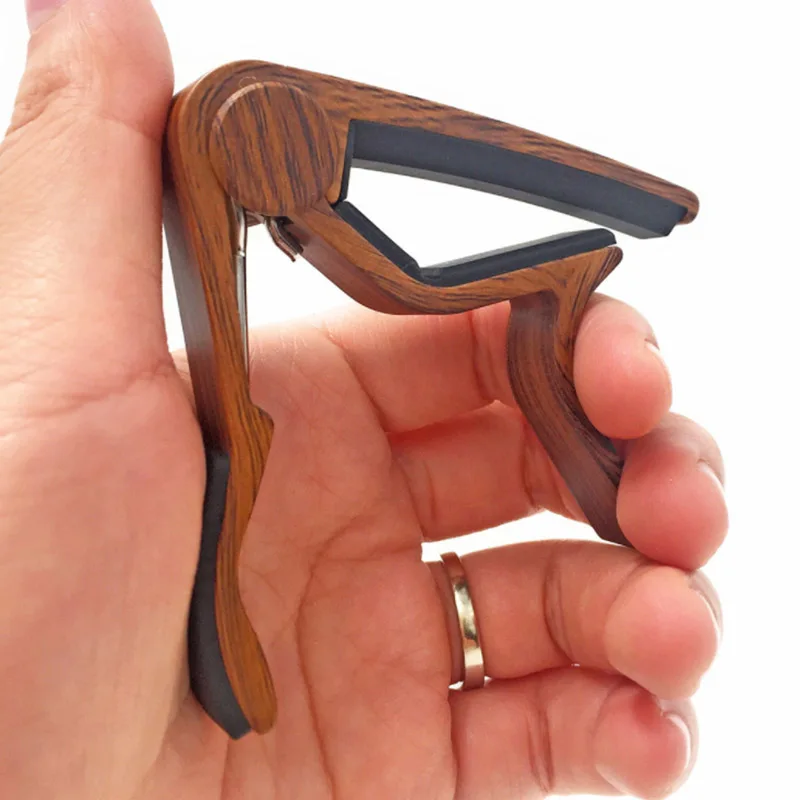 Деревянный зажим для гитары MA 12 Capo 6 String каподастр акустической цинковый сплав