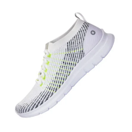 White Xiaomi AMAZFIT Fly Knit Ultralight мужские и женские кроссовки бактериостатические Mildewproof износостойкие нескользящие спортивные кроссовки - Цвет: White