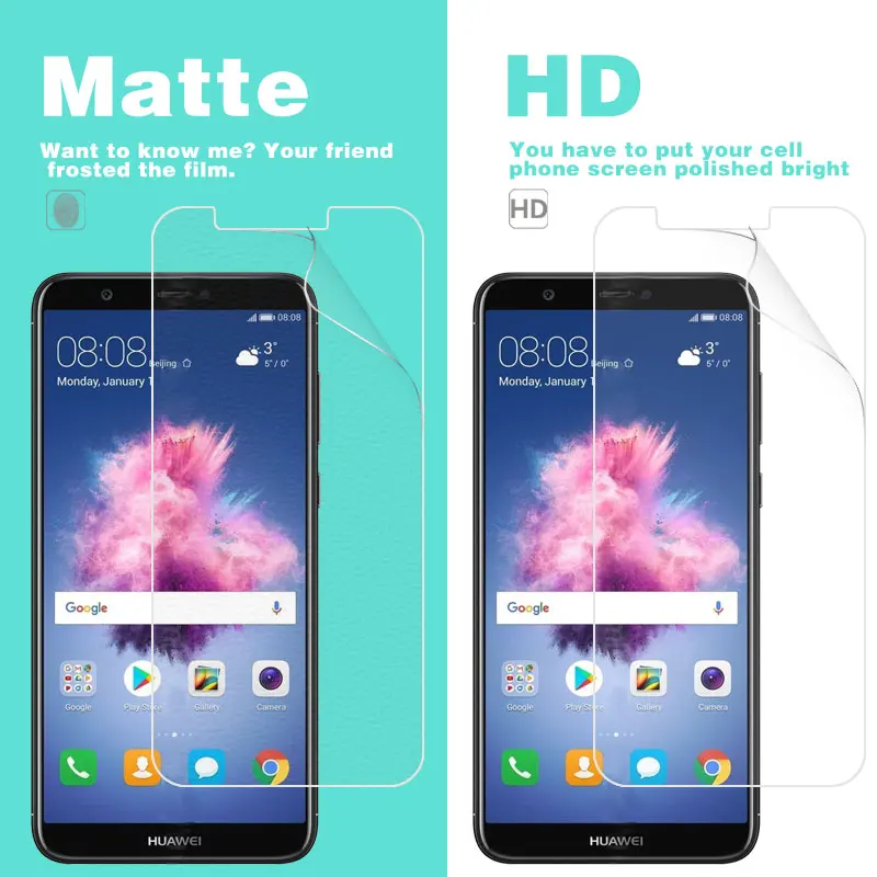 Передняя ЖК HD прозрачная глянцевая пленка для Huawei NOVA LITE 2 5 65 в FIG L21 Антибликовая