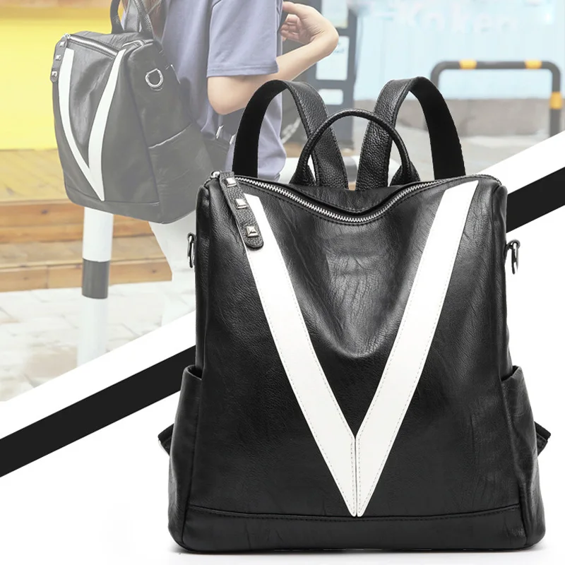 AIDOUDOU Brand Backpacks Preppy Style Women or Men Schoolbags For College Students Travel Fashion Large Capacity Backpack Hot | Багаж и