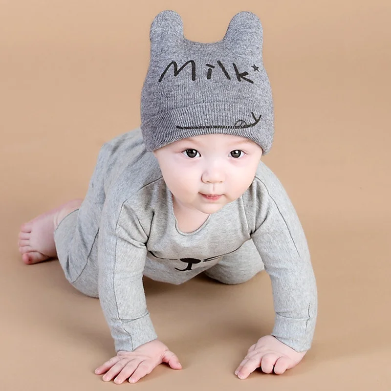 Baby Hat Boy Girl Beanie Cap for Newborn Infant Toddler Fashion Elastic Style Hats 0-12 Months | Детская одежда и обувь