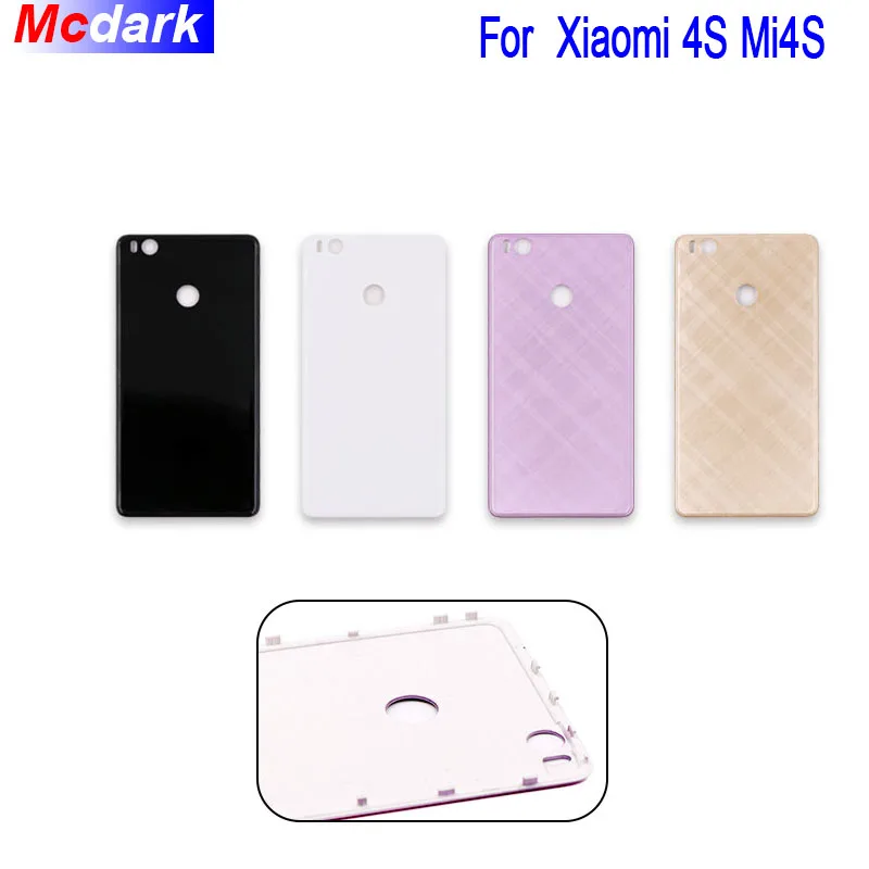 Mcdark для Xiaomi 4S Mi4S батарейный отсек с отводом тепла замена защитная Крышка