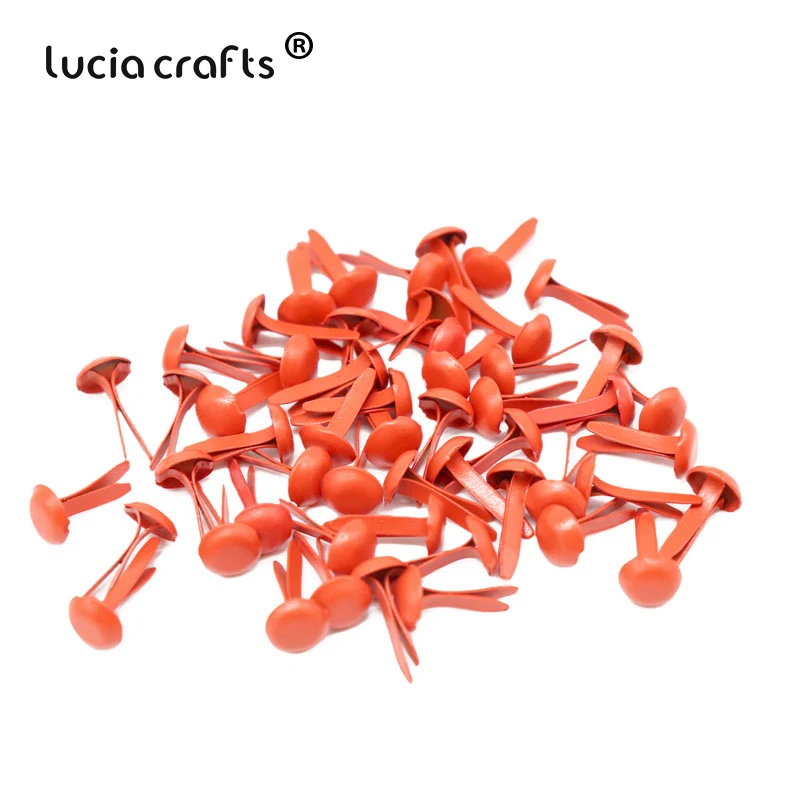 Lucia crafts 1 кор./лот разные стили окрашивание металла штифтики для DIY альбом декор украшения для скрапбукинга аксессуары G1310