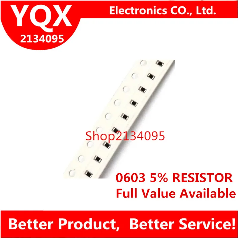 300 unids/lote smd микросхему резистор 0603 390 К/430 К/470 К/510 К/ 560 К/Ом 5% Ресистенсия