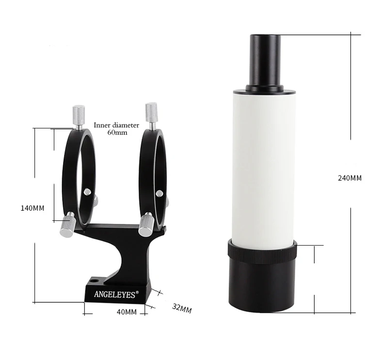 Angeleyes 7x50 Finder Scope 7X Увеличение Finderscope оптические прицелы крест волос сетка телескоп астрономические аксессуары