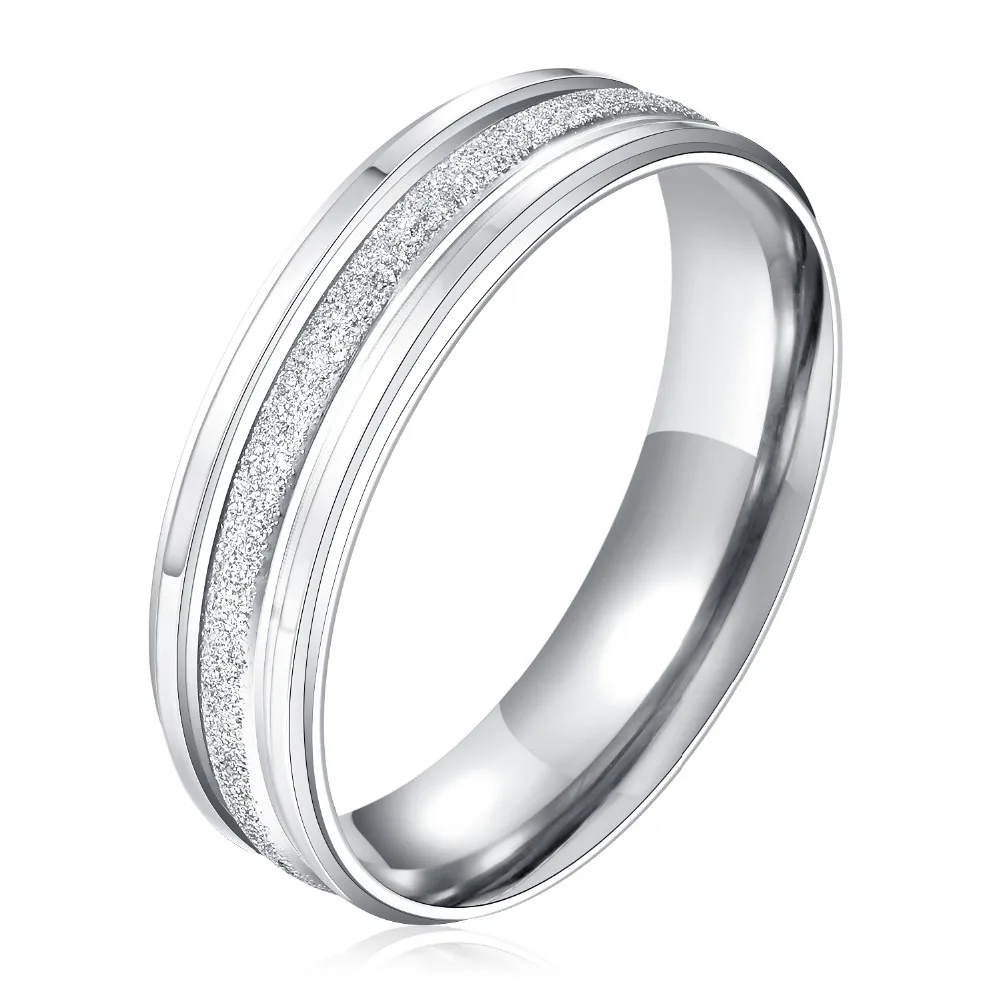 sell like hot cakes New Pearl Scrub Titanium Steel Couple Ring Buy send Chinese traditional lover red string | Украшения и