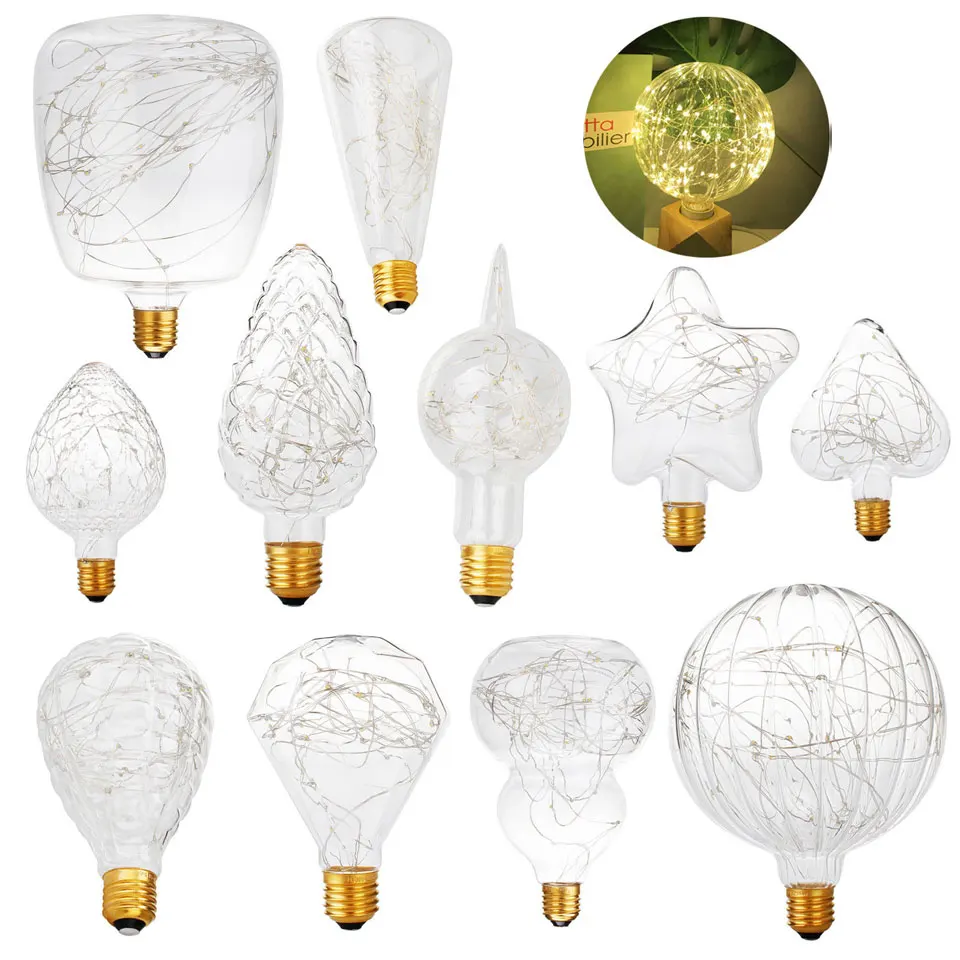 СВЕТОДИОДНАЯ Гирлянда Эдисона E27 3 Вт 85 265 В переменного тока|e27 3w|led edisonlight bulb |