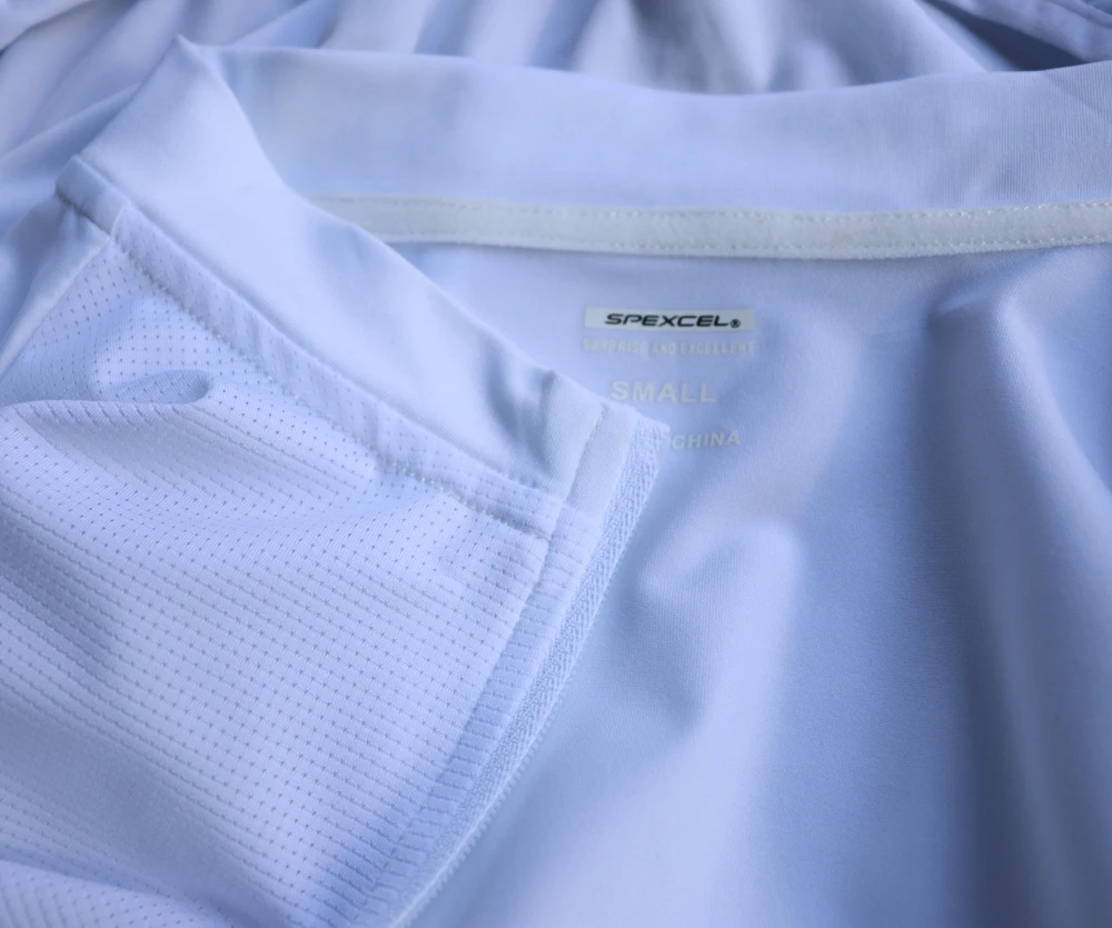 SPEXCEL 2019 полностью белая высококачественная велосипедная майка с коротким