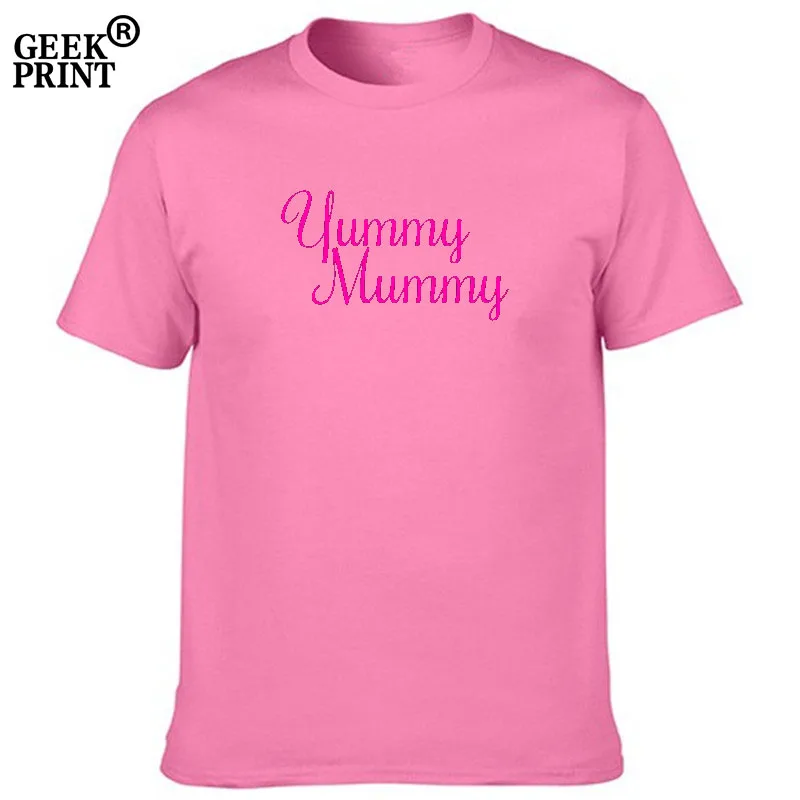 Женская футболка Yummy Mummy забавная для мамы и дочки вечерние женские топы подарки