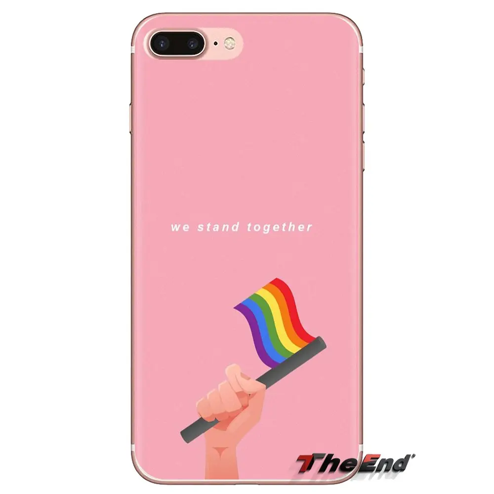 Чехол для мобильного телефона Sony Xperia Z Z1 Z2 Z3 Z5 compact M2 M4 M5 C4 E3 T3 XA Huawei Mate 7 8 Y3II Lgbt Love Wins