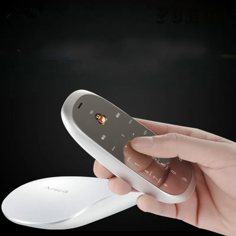 Оригинальный телефон Anica S6 с мышью роскошный металлический корпус зеркальный