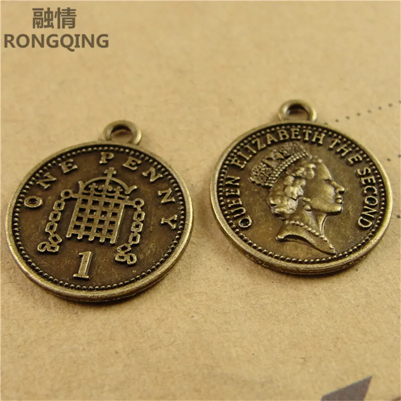 RONGQING 100 шт./упак. DIY Шарм для изготовления ювелирных украшений амулеты аксессуары