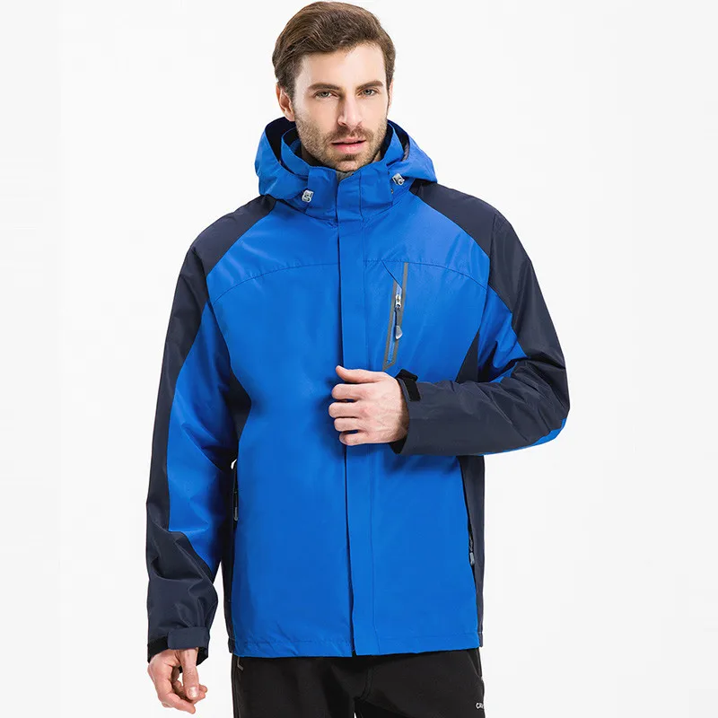 2017 Лыжная куртка зимние ветрозащитные водонепроницаемые спортивные куртки 3 в 1