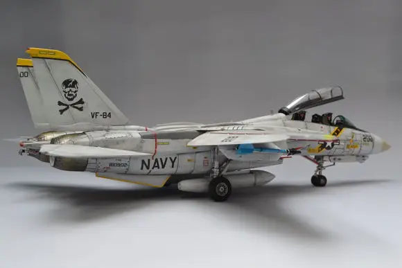 HASEGAWA 1/72 масштабная военная модель игрушки 00544 F-14A Tomcat Atlantic Fleet DIY модель истребителя игрушка для коллекции, подарок, для детей