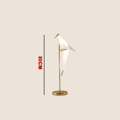 1 Lamps 80cm Postmodern novelty LED living room wall sconces aisle lighting nordic fixtures loft bird wall lamps bedroom bedside wall lights - Body Color: 1 Lamps 80cm
