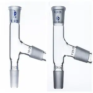 1926 Соединительный 3-ходовой адаптер Claisen с тремя направлениями, дистилляционная головка, даптер