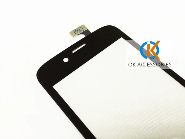 HQ черный цвет для Fly IQ440 сенсорный экран дигитайзер с лентой|touch screen digitizer|screen touch |