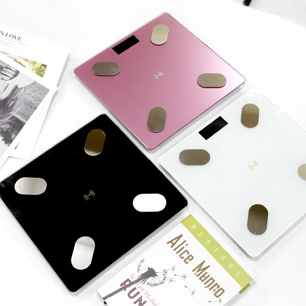 Bluetooth умные весы для тела многофункциональные электронные контроля здоровья