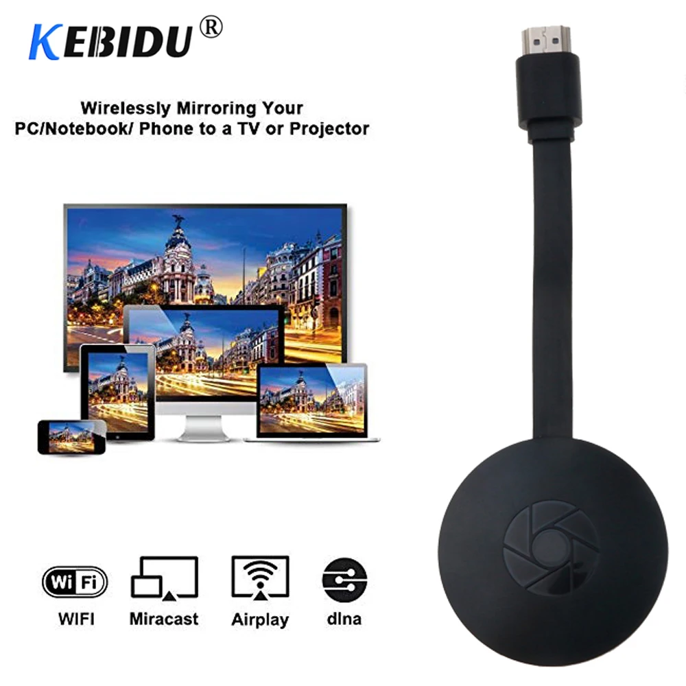 Kebidumei G2 TV Stick Dongle 1080P HD Mirascreen HDMI Беспроводной Wi Fi дисплей ресивер Поддержка IOS для
