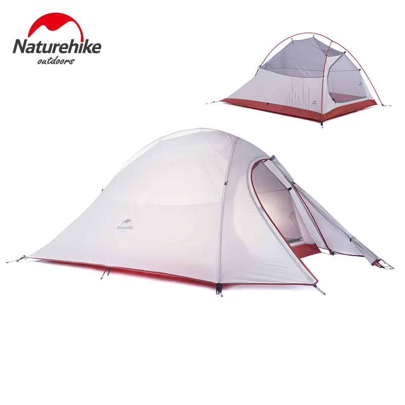 Naturehike New 2 Person Tent Lightweight Double Tents Outdoor Mountaineering Camping Double-layer | Спорт и развлечения