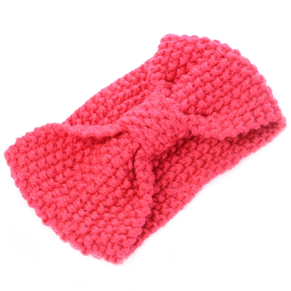 Женская вязаная повязка на голову с бантом тюрбан|hair band accessories|knot turbanknitted head wrap |