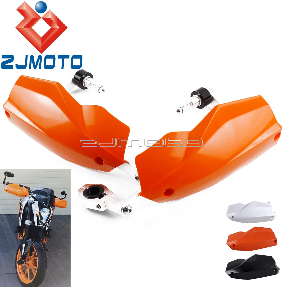 Защита для защиты рук мотоцикла оранжевая защита 22 мм 7/8 дюйма 1 1/8 HONDA SUZUKI KAWASAKI| |