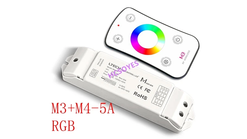 LTECH RF M1 M2 M3 M4 M6 M7 M8 одного цвета CT rgb Беспроводной дистанционного 5A CV постоянный