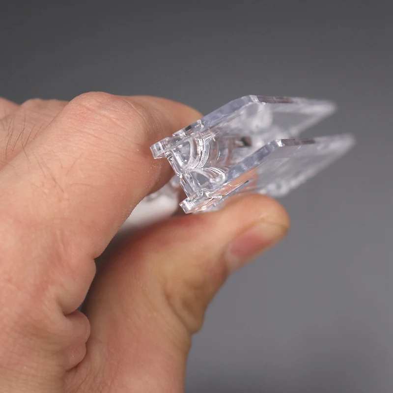 12 шт. высокое качество пластиковый держатель для вывесок зажим рекламы этикетка