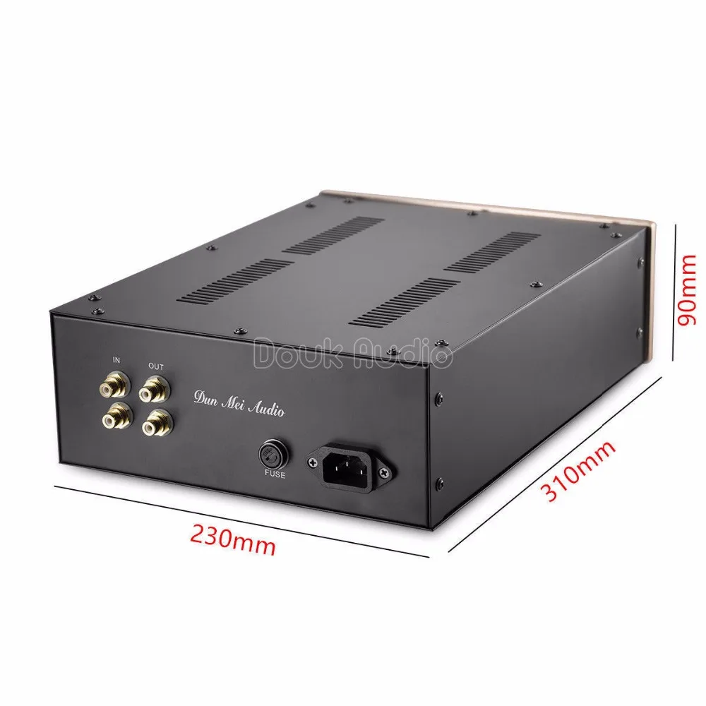 Nobsound новейший 6N11/12AU7 вакуумный трубчатый предусилитель HiFi буфер стерео аудио