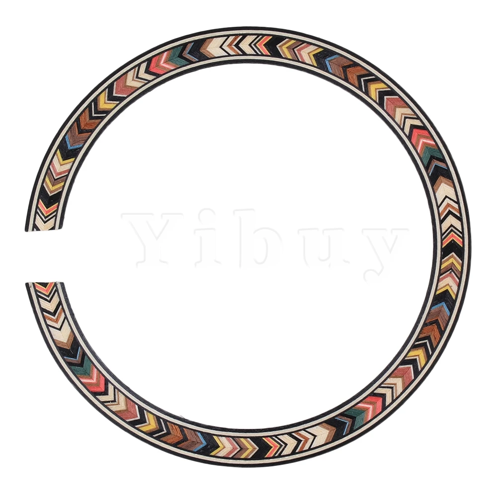 Yibuy B-77 Классическая акустическая гитара палисандр Soundhole розетка гитарные части