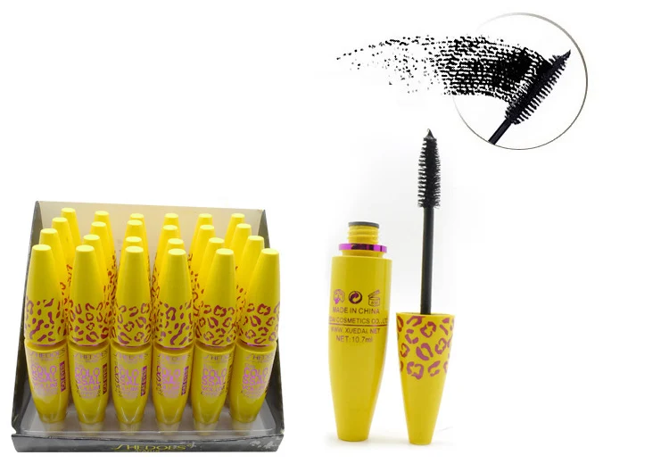 Горячая Распродажа Черная объемная экспресс ресницы быстросохнущая тушь для